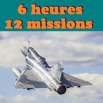 Carte 6h00 sur Simulateur de Vol de MIRAGE 2000